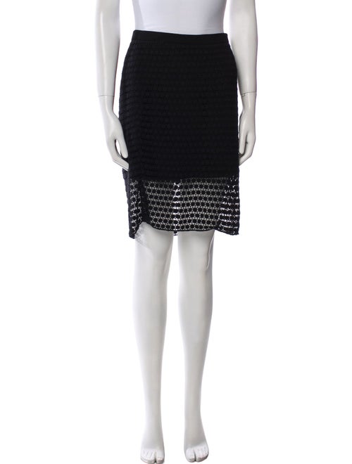 Tibi Lace Pattern Knee-Length Skirt