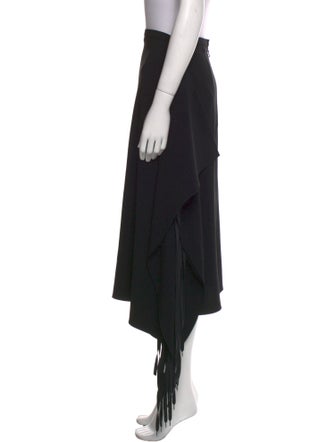 Tibi Ruffle Embellishment Midi Length Skirt