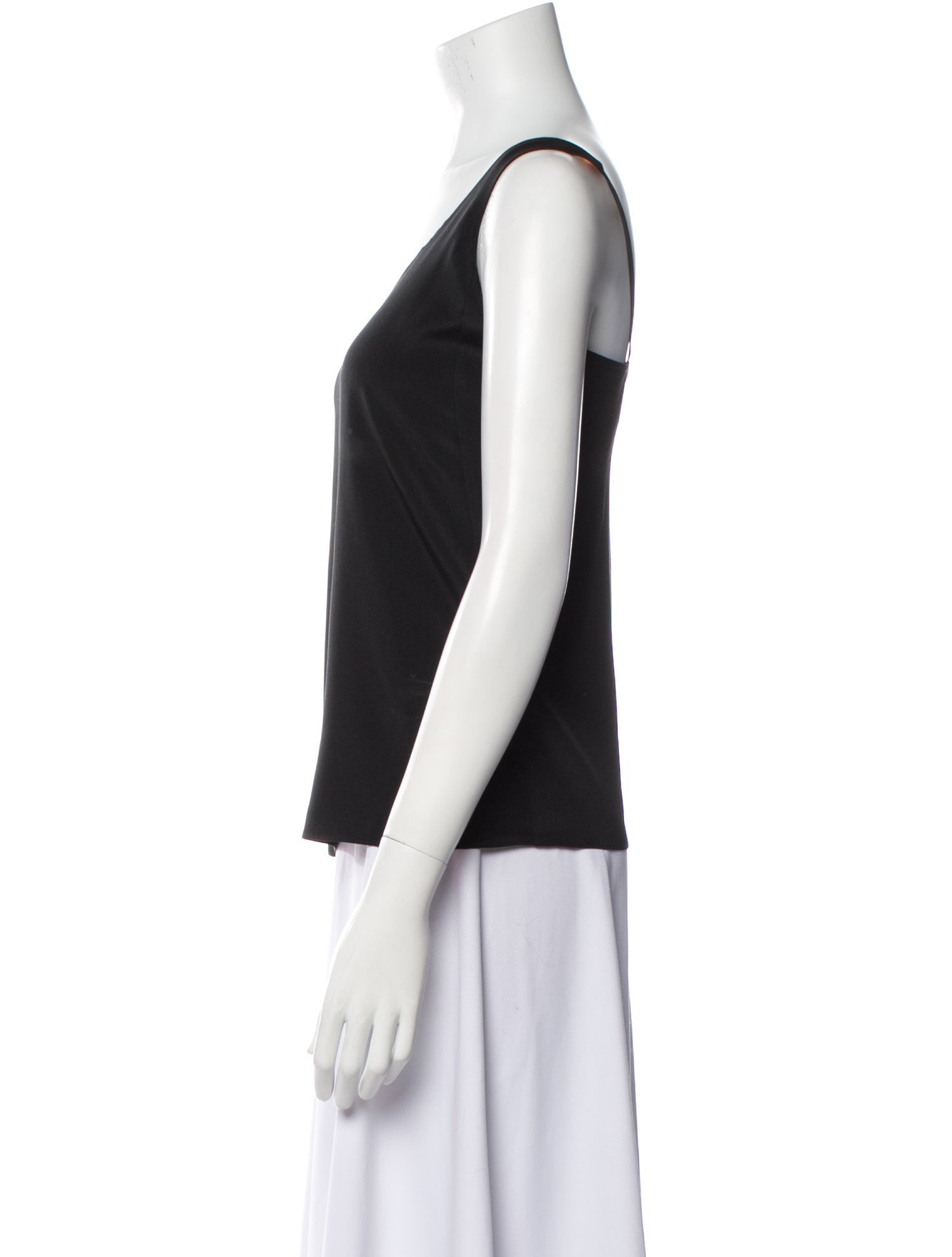 Tibi V-Neck Sleeveless Top