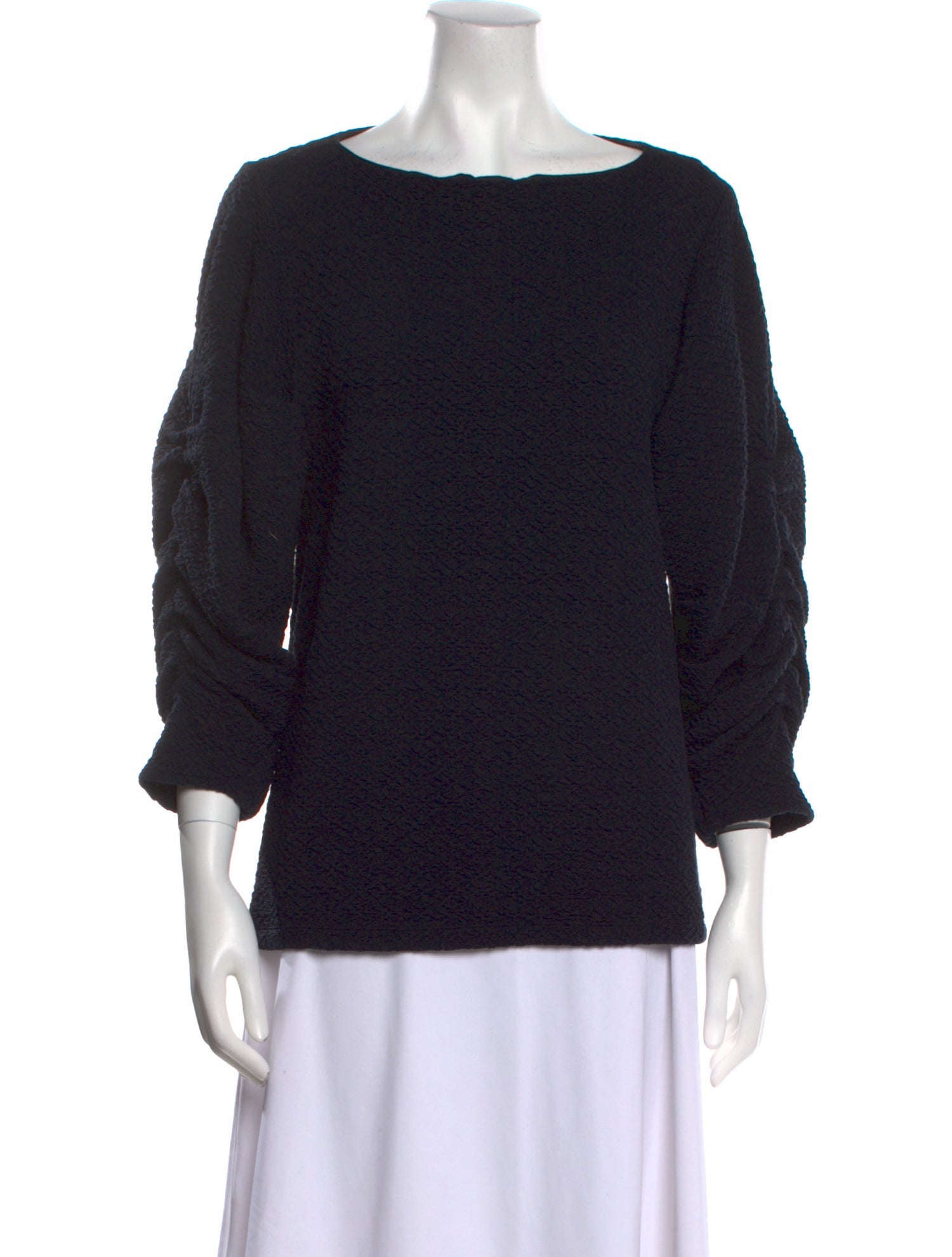 Tibi Bateau Neckline Sweater