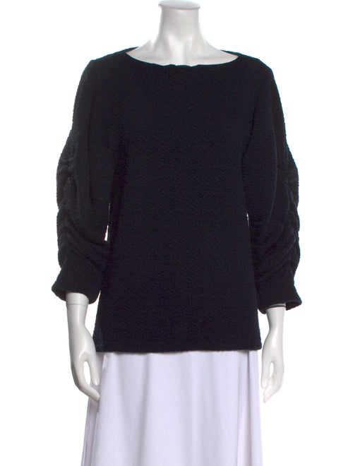 Tibi Bateau Neckline Sweater