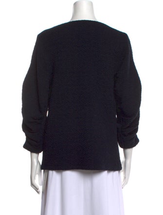 Tibi Bateau Neckline Sweater