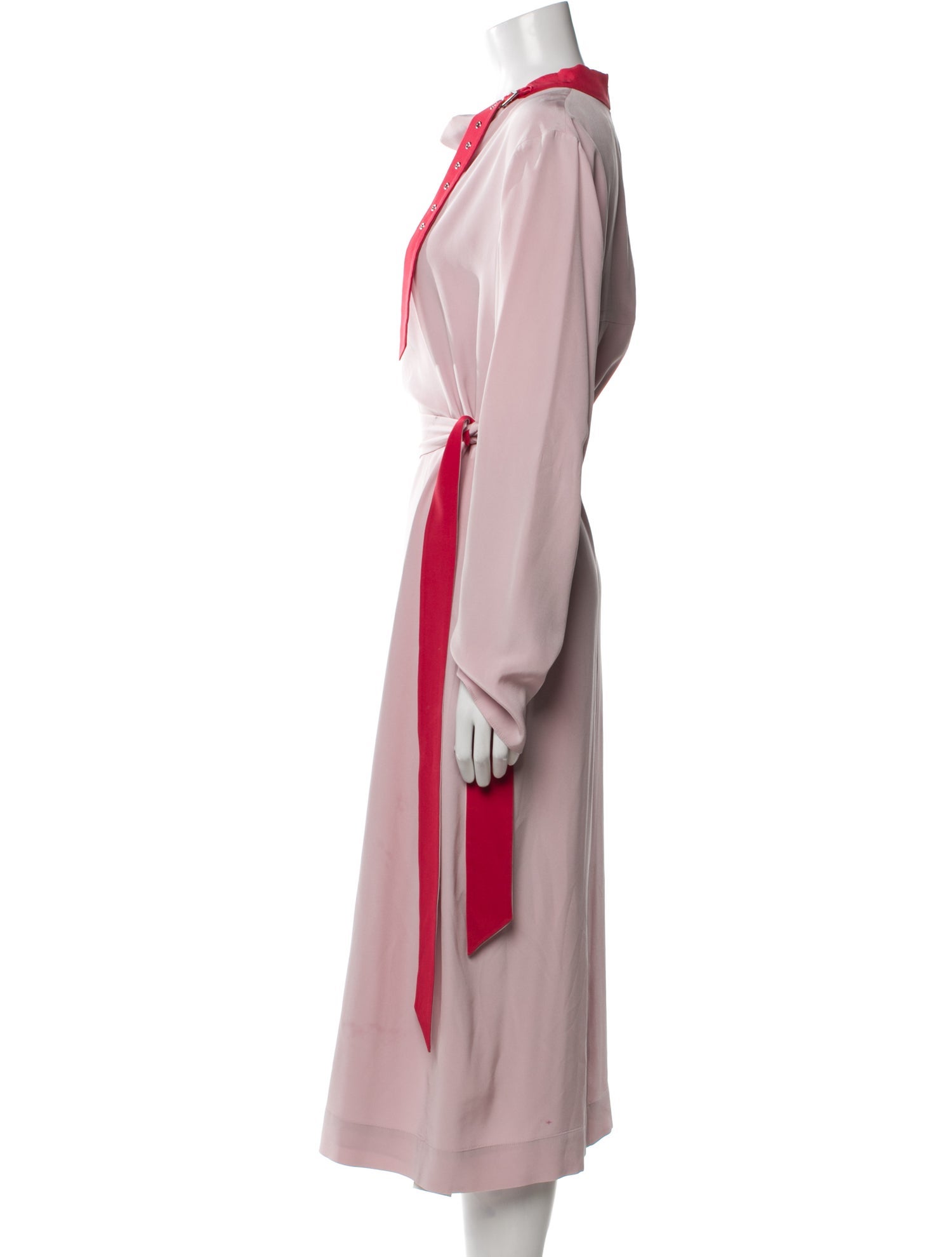 Tibi Silk Long Dress