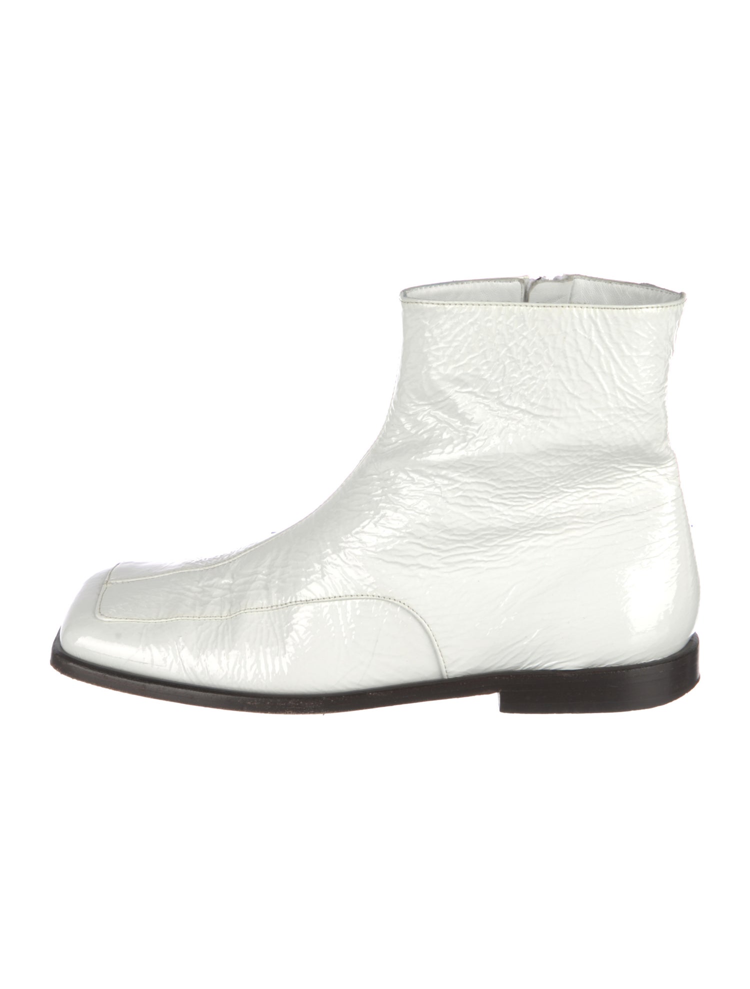 Tibi Patent Leather Boots