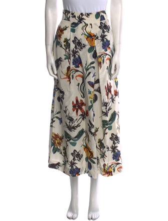 Tibi Linen Wide Leg Pants