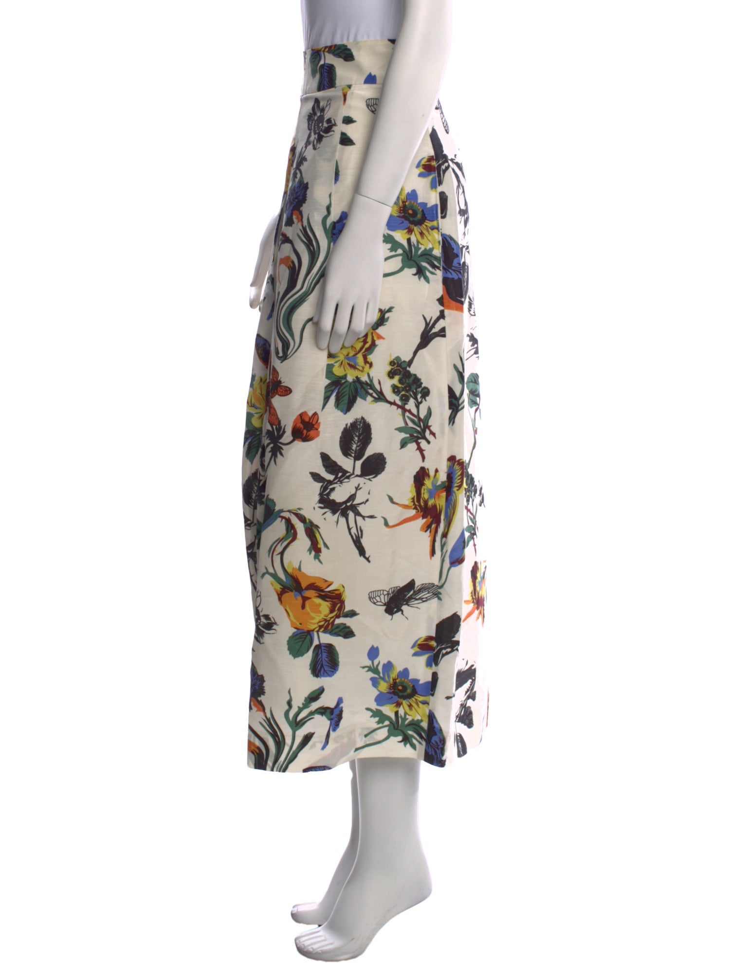 Tibi Linen Wide Leg Pants