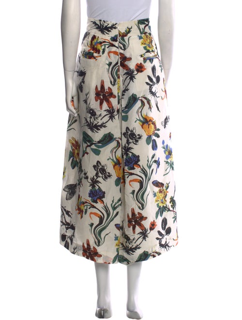 Tibi Linen Wide Leg Pants