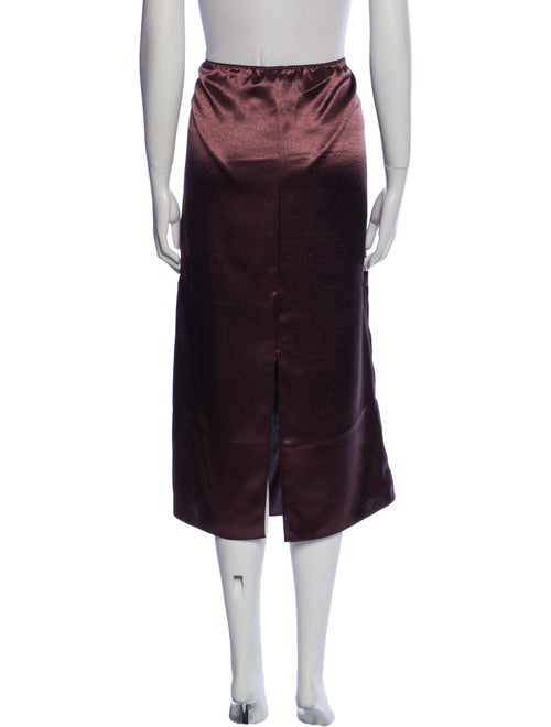 Tibi Crochet Trim Midi Length Skirt