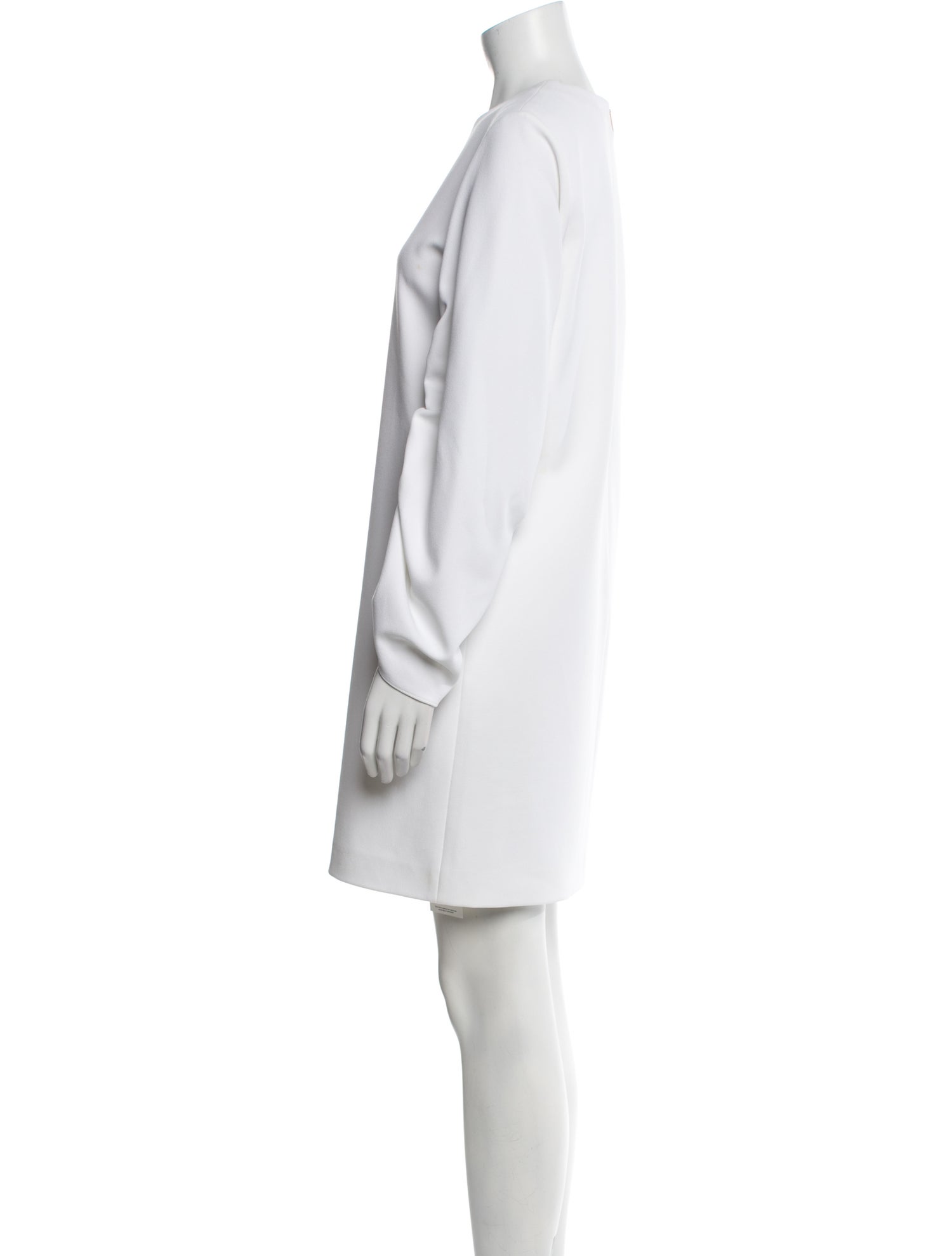 Tibi Bateau Neckline Mini Dress