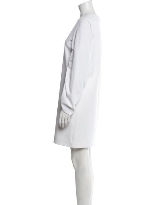 Tibi Bateau Neckline Mini Dress