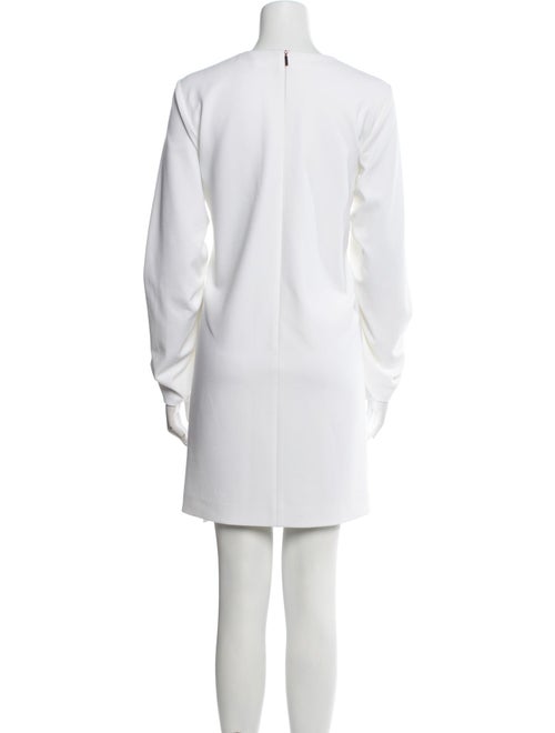 Tibi Bateau Neckline Mini Dress