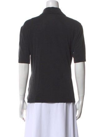 Tibi Short Sleeve Polo