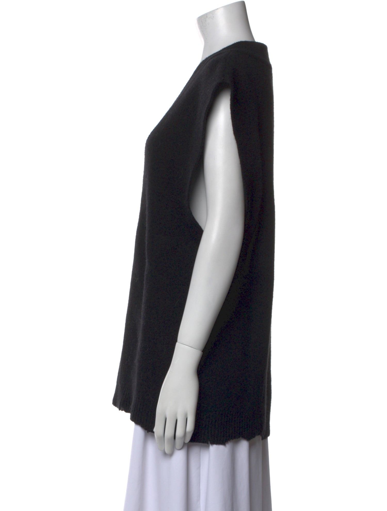 Tibi Lambswool V-Neck Sweater