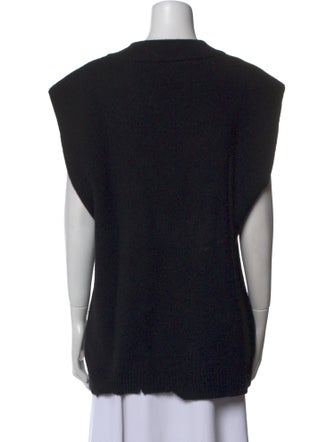Tibi Lambswool V-Neck Sweater