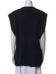 Tibi Lambswool V-Neck Sweater