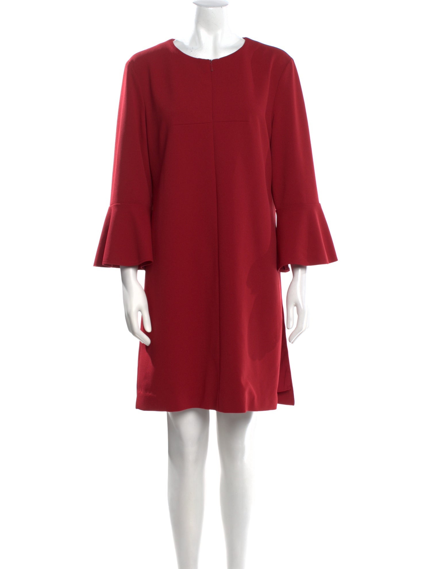 Tibi Crew Neck Mini Dress