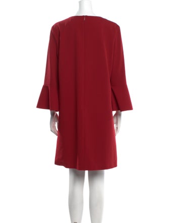 Tibi Crew Neck Mini Dress