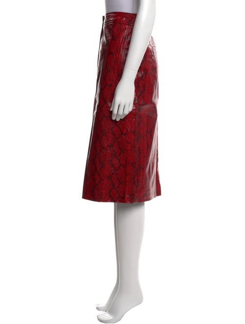 Tibi Lace Pattern Knee-Length Skirt