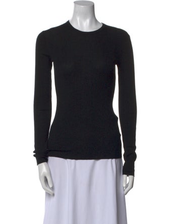 Tibi Wool Crew Neck Top