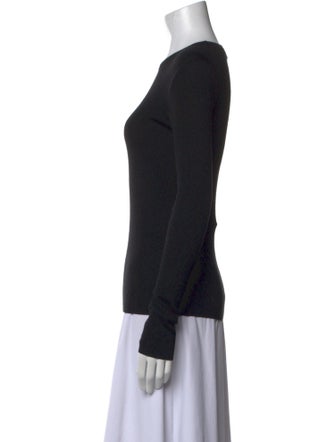 Tibi Wool Crew Neck Top