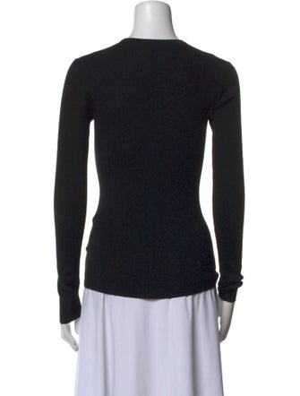Tibi Wool Crew Neck Top