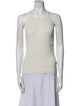 Tibi Crew Neck Sleeveless Top