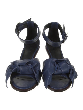 Tibi Leather Sandals