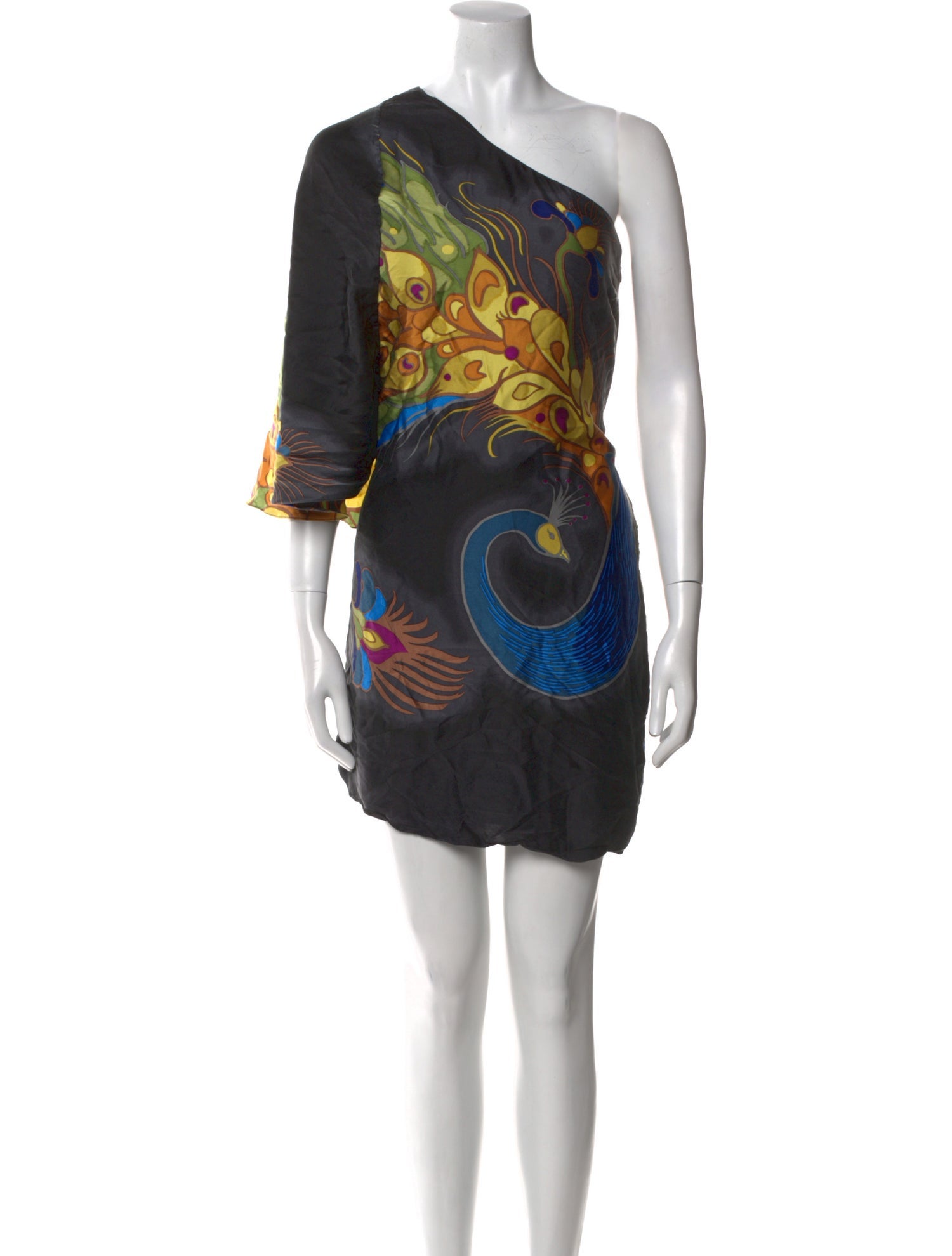 Tibi Silk Mini Dress