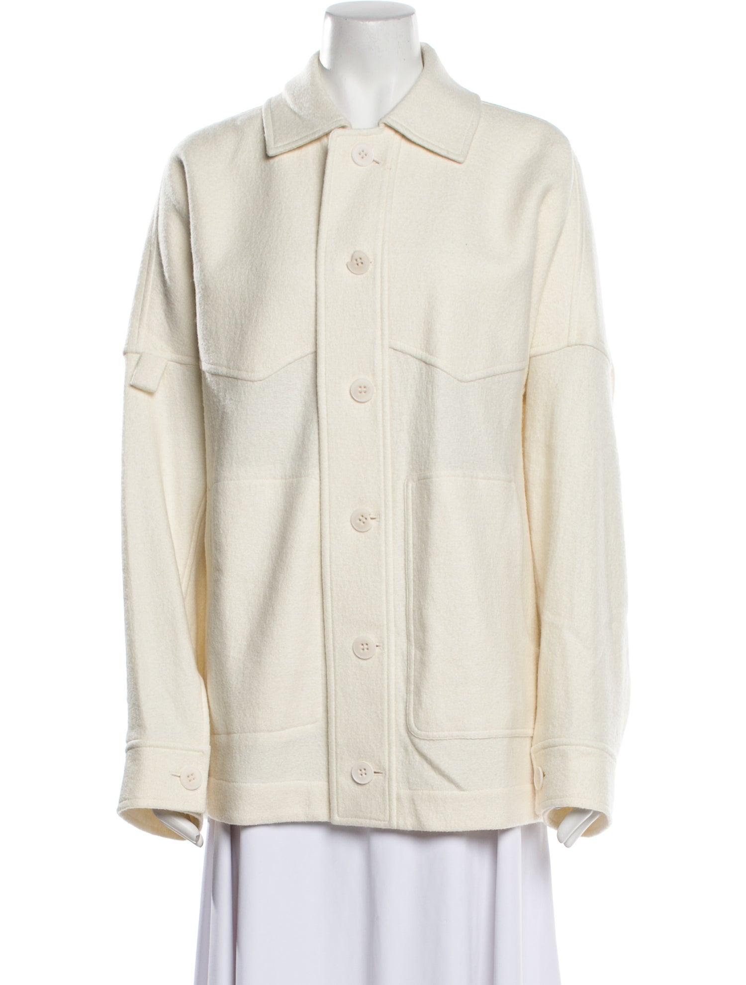 Tibi Virgin Wool Denim Jacket