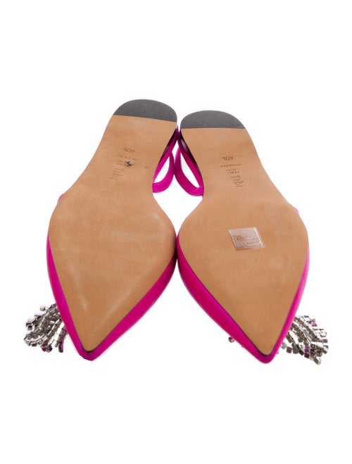 Tibi Satin Slingback Flats