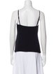 Tibi Square Neckline Sleeveless Top