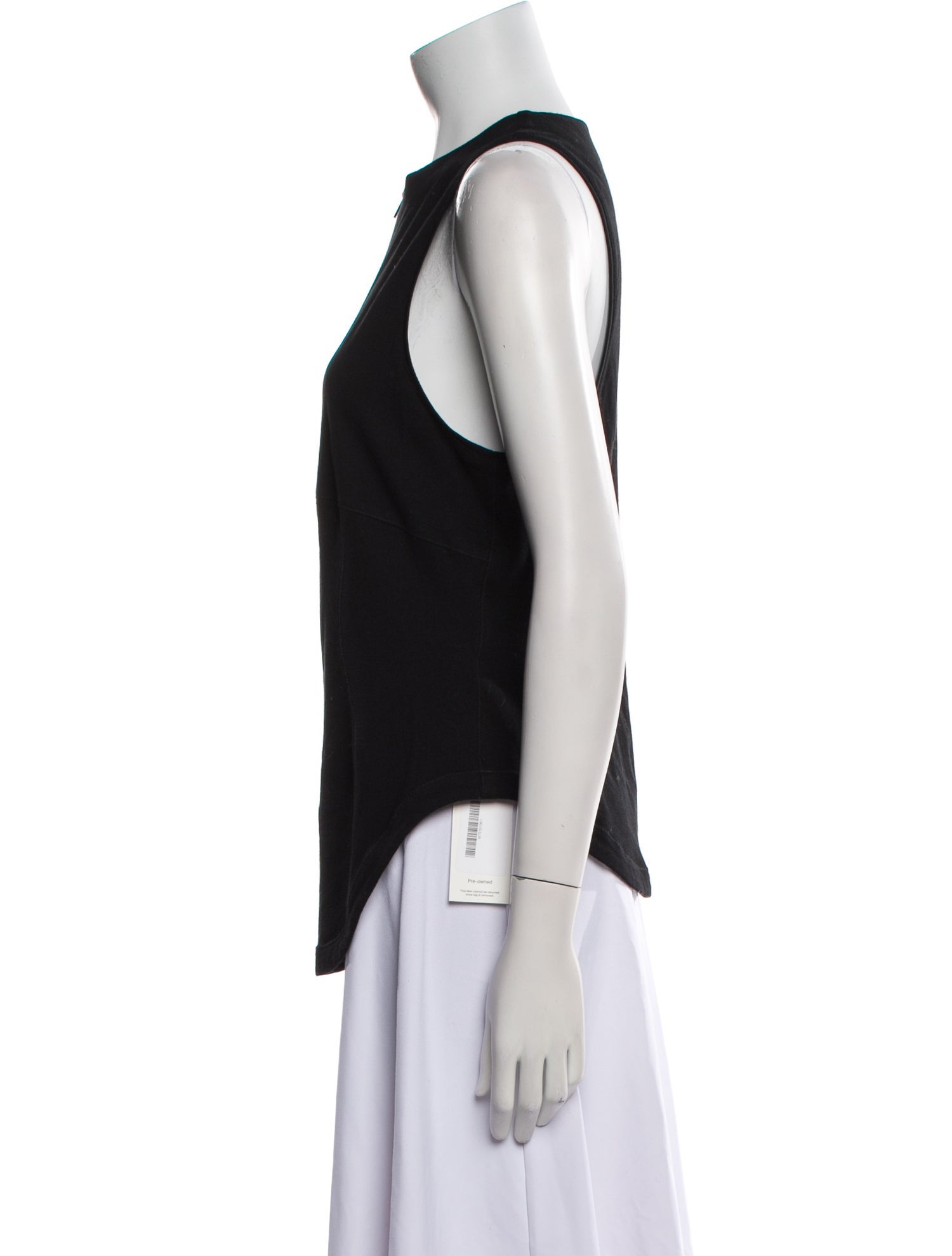 Tibi Crew Neck Sleeveless Tunic