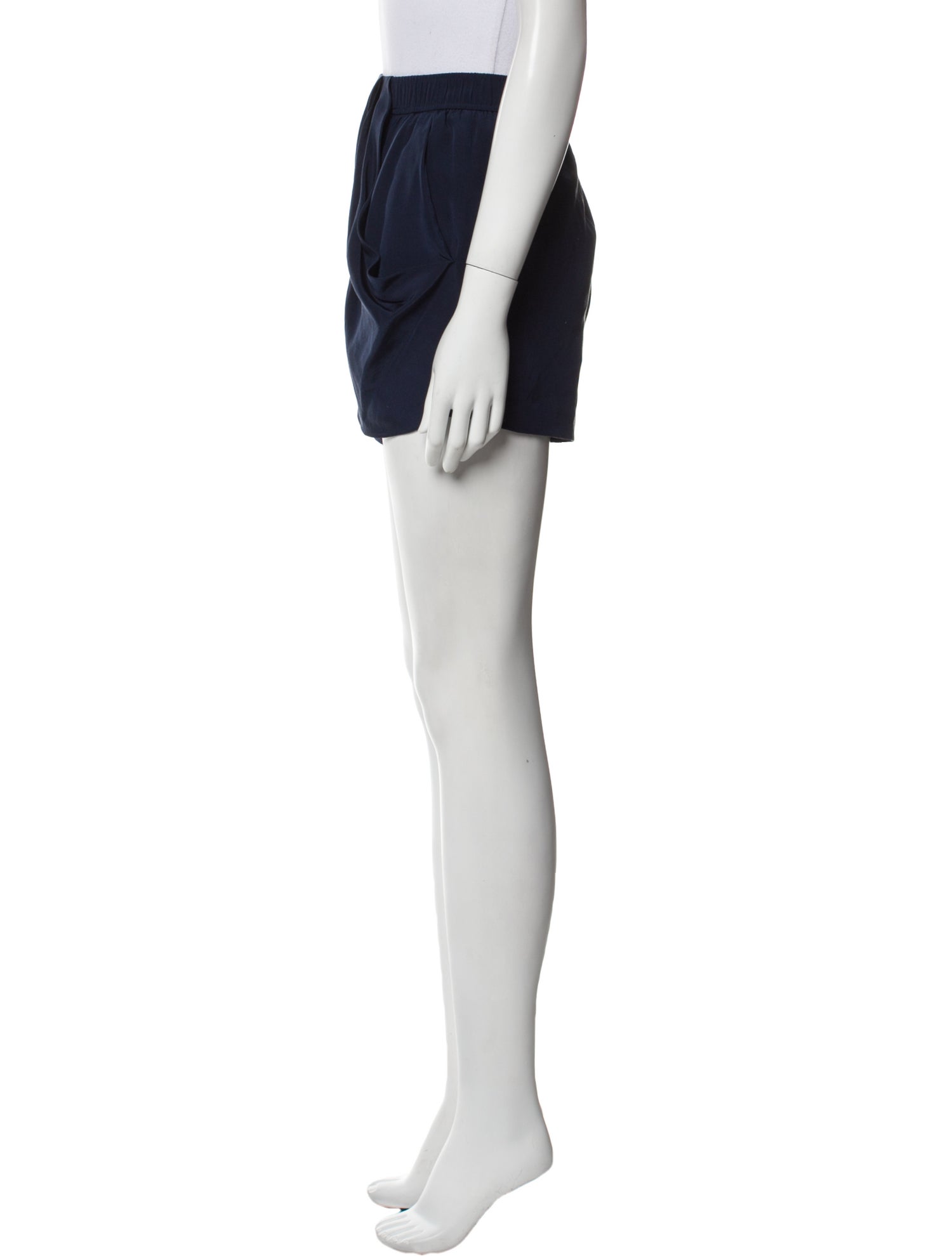 Tibi Silk Mini Shorts