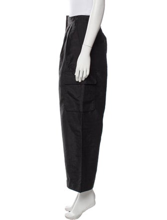 Tibi Nylon Wide Leg Pants