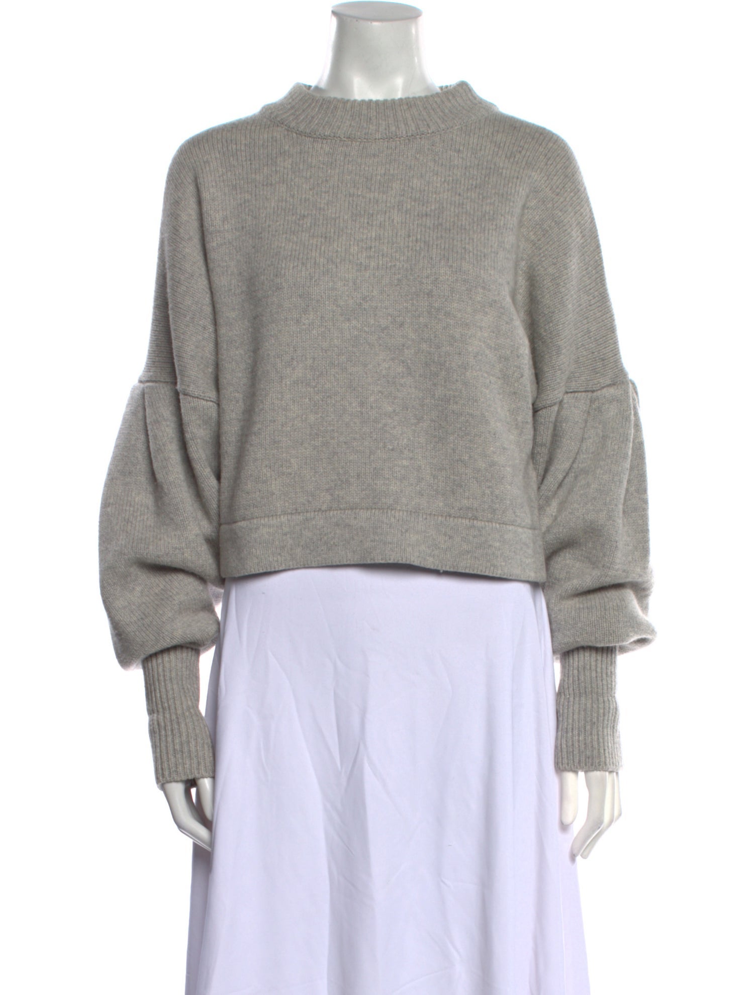 Tibi Cashmere Crew Neck Sweater