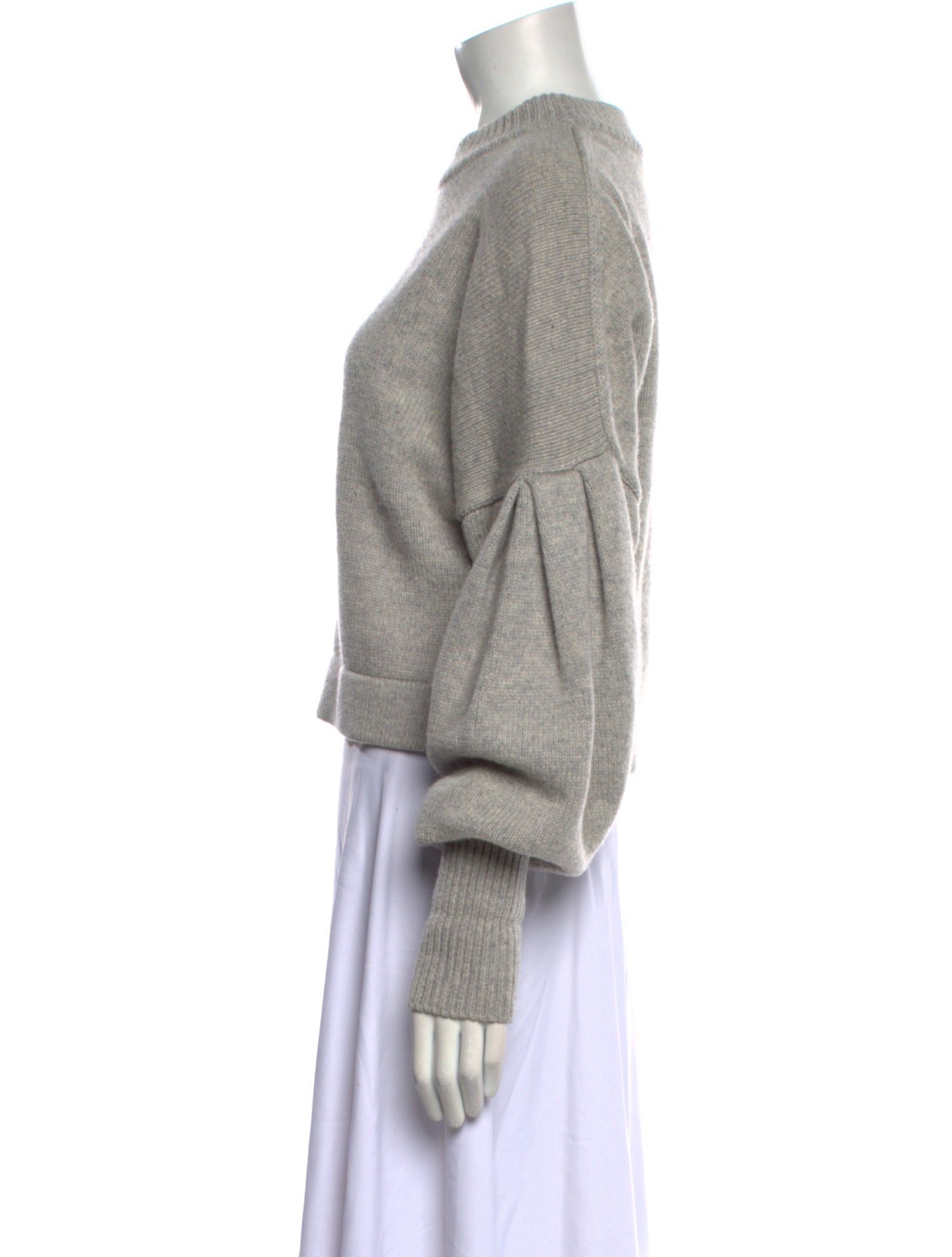 Tibi Cashmere Crew Neck Sweater