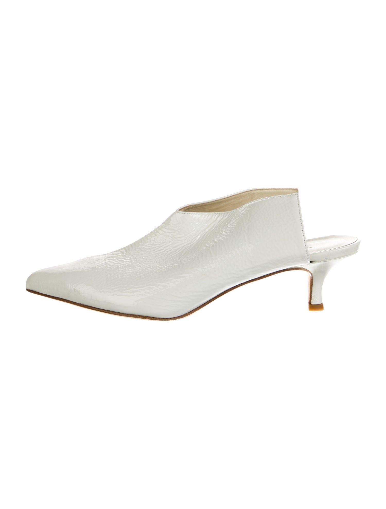 Tibi Patent Leather Mules