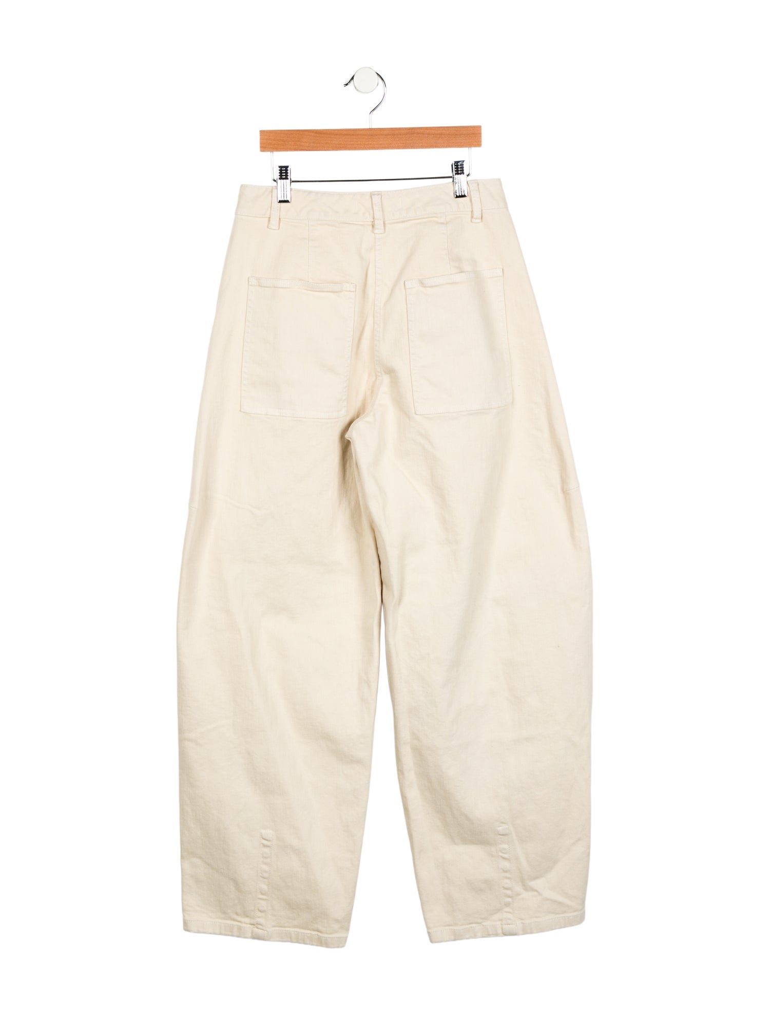 Tibi High-Rise Wide Leg Jeans