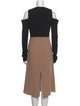 Tibi Crew Neck Midi Length Dress