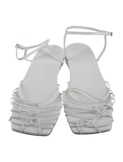 Tibi Leather Slingback Flats