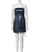 Tibi Strapless Mini Dress