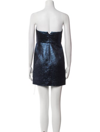 Tibi Strapless Mini Dress