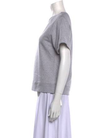 Tibi Crew Neck Short Sleeve T-Shirt