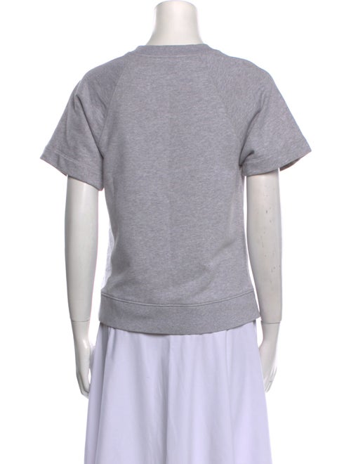 Tibi Crew Neck Short Sleeve T-Shirt