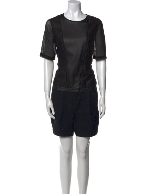 Tibi Scoop Neck Romper