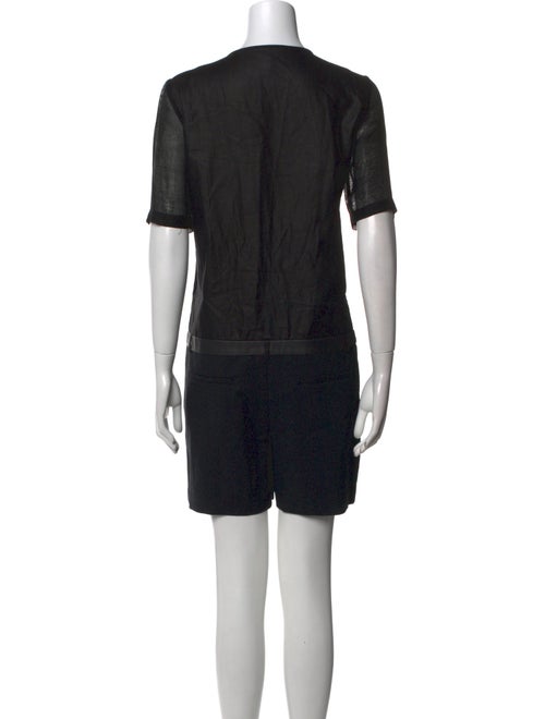 Tibi Scoop Neck Romper