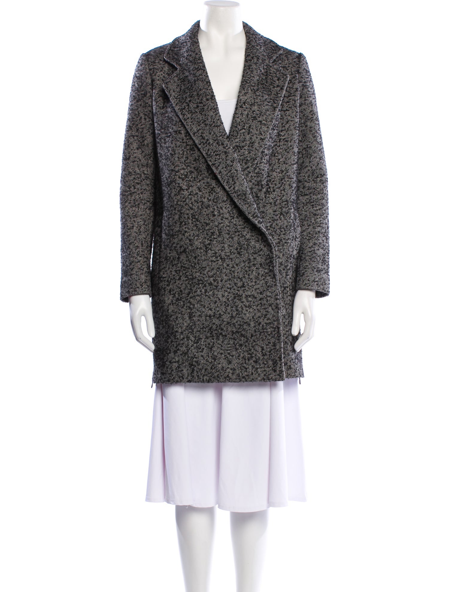Tibi Tweed Pattern Evening Jacket