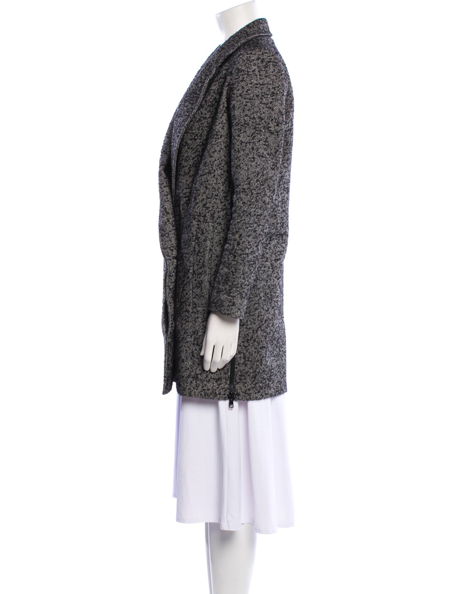 Tibi Tweed Pattern Evening Jacket