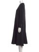 Tibi Crew Neck Midi Length Dress