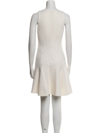 Tibi Crew Neck Mini Dress